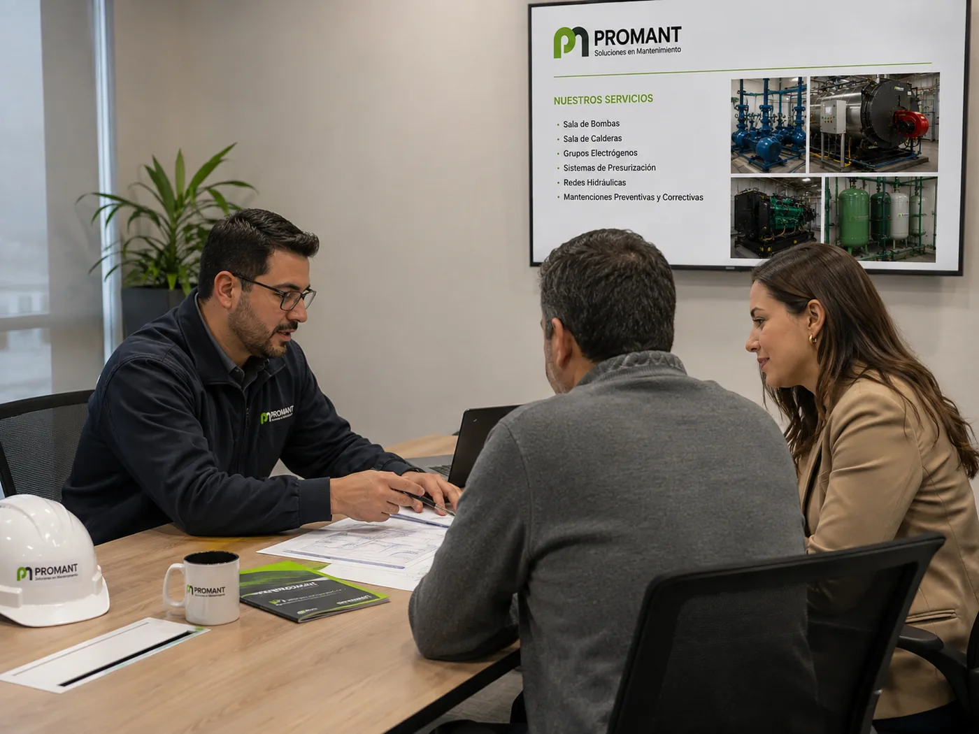 Reunión de PROMANT con cliente